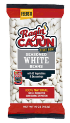 Ragin Cajun White Beans w/Seasoning & Vegetables 16 oz.